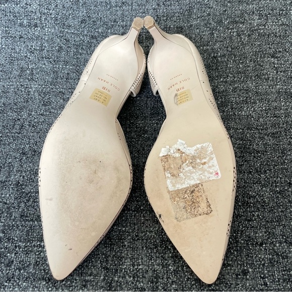Cole Haan Cream Heels - Picture 5 of 9